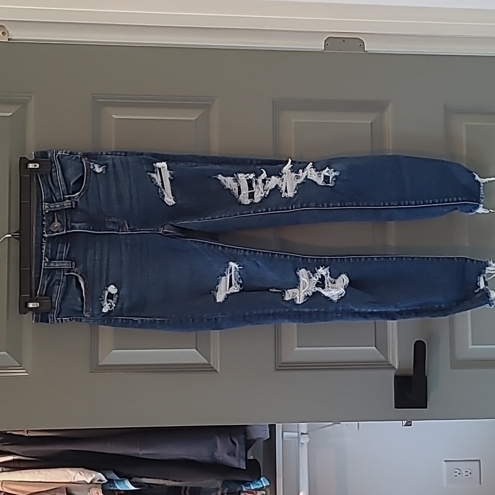 American Eagle Outfitters Dark Blue Denim Jeans